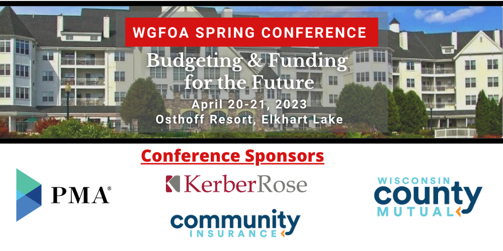 WGFOA Spring Conference Sponsor logos